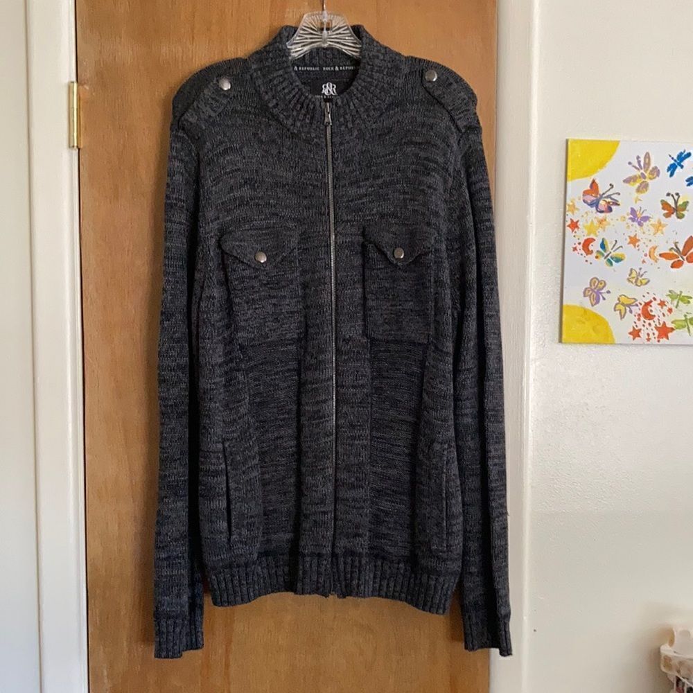 Rock & Republic Full ZIP Sweater